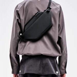 Black Crossbody Bag- Cote et Ciel Brand, Isarau S model